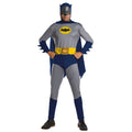 Grau-Blau-Gelb - Front - Batman - "1966" Kostüm - Herren