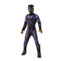 Schwarz - Front - Black Panther - "Deluxe" Kostüm - Kinder