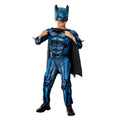 Blau-Schwarz - Front - Batman - "Bat-Tech Deluxe" Kostüm - Jungen