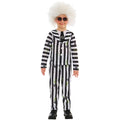 Schwarz-Weiß - Front - Beetlejuice - Kostüm - Jungen