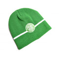 Grün - Front - Celtic FC Unisex Erwachsene Basic Strick-Beanie-Mütze