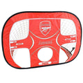 Rot-Weiß - Back - Arsenal FC - 2 in 1 - Aufstellbares Fußballtor