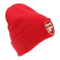 Rot - Side - Arsenal FC Fußball Strick Beanie Mütze