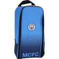 Blau-Himmelblau - Front - Manchester City FC - Stiefeltasche, mit Farbverlauf