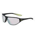 Schwarz-Gelb - Front - Nike - Herren-Damen Unisex Sonnenbrille "Aero Swift", Laufen