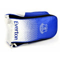 Blau-Weiß - Front - Everton FC Fußball Fade Design Schuhtasche