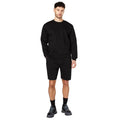 Schwarz - Side - Burton - Sweat-Shorts für Herren