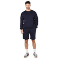 Marineblau - Side - Burton - Sweat-Shorts für Herren