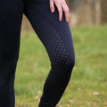 Marineblau - Close up - Hy - "Synergy" Reitleggings für Damen