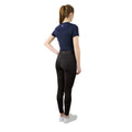 Schwarz - Back - Hy - "Synergy" Reitleggings für Damen