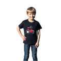 Marineblau-Rot - Front - British Country Collection - T-Shirt für Kinder