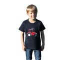 Marineblau-Rot - Back - British Country Collection - T-Shirt für Kinder