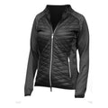 Schwarz - Front - Hy - "Synergy" Steppjacke Leicht für Damen