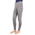 Bleistift-Grau - Front - Hy Sport Active - "Young Rider" Reitleggings für Kinder