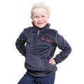 Grau-Rot - Lifestyle - Little Rider - "Nina" Fleece für Kinder