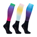 Bunt - Front - Hy - Socken für Damen (3er-Pack)