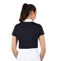 Marineblau - Back - Coldstream - "Elrick" Bluse für Springreiten für Damen