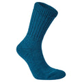 Meeresblau meliert - Front - Craghoppers Damen Wandersocken Laugton mit Wollanteil