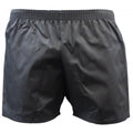 Schwarz - Front - Carta Sport - Fußballshorts für Herren-Damen Unisex