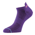 Violett-Pink - Front - 1000 Mile - Liner Socken für Damen