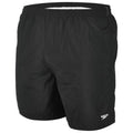 Schwarz - Front - Speedo - "Essential 16" Badeshorts für Herren