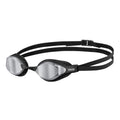 Silber-Schwarz - Front - Arena - "Airspeed" Schwimmbrille für Herren-Damen Unisex