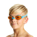 Blau-Orange - Side - Speedo - "Jet" Schwimmbrille für Kinder