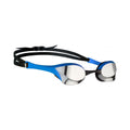 Silber-Blau - Side - Arena - "Cobra" Schwimmbrille Spiegel