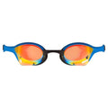 Gelb-Kupfer-Blau - Back - Arena - "Cobra" Schwimmbrille Spiegel