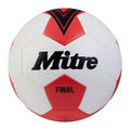 Weiß-Rot - Front - Mitre - "Final" Trainingsball 2024