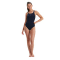 Marineblau - Side - Speedo - "Medalist" Badeanzug für Damen