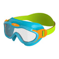 Blau-Grün - Front - Speedo - "Sea Squad" Schwimmbrille für Kinder