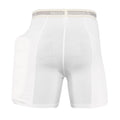 Weiß - Back - Kookaburra - "Protective" Gepolsterte Shorts für Herren