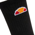 Schwarz - Side - Ellesse - "Tisbi" Socken für Herren(3er-Pack)