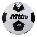 Weiß-Schwarz - Front - Mitre - "Flare" Fußball 2024