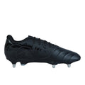 Schwarz-Silber - Back - Canterbury - Herren Rugby-Stiefel für weichen Boden "Phoenix Genesis Team", 2025, Leder