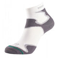 Weiß-Grau - Front - 1000 Mile - "Fusion" Knöchelsocken für Damen