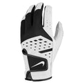 Weiß-Schwarz - Front - Nike - Herren Linkshänder Golf-Handschuh "Tech Extreme VII", Leder