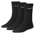Schwarz - Back - Puma - Socken für Herren-Damen Unisex (3er-Pack)