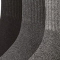 Grau - Back - Puma - Socken für Herren-Damen Unisex (3er-Pack)