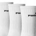 Weiß - Back - Puma - Socken für Herren-Damen Unisex (3er-Pack)