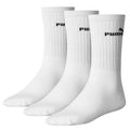 Weiß - Side - Puma - Socken für Herren-Damen Unisex (3er-Pack)