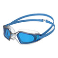 Blau-Silber - Side - Speedo - "Hydropulse" Rauch-Grau Schwimmbrille für Herren-Damen Unisex