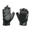 Schwarz-Weiß-Grau - Side - Nike - Herren Fingerlose Handschuhe "Ultimate"