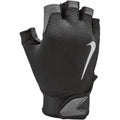 Schwarz-Weiß-Grau - Front - Nike - Herren Fingerlose Handschuhe "Ultimate"