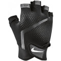 Schwarz-Grau - Front - Nike - Herren Sport-Handschuhe