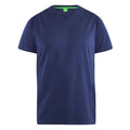 Marineblau - Front - Duke - "Signature D555" T-Shirt für Herren