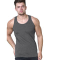 Graphit meliert - Side - Duke Herren Fabio-2 Tank Top