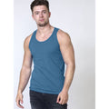 Khaki - Side - Duke Herren Fabio-2 Tank Top