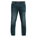 Vintage Blau - Front - Duke Herren Stretch-Jeans Ambrose, King Size, Tapered Fit